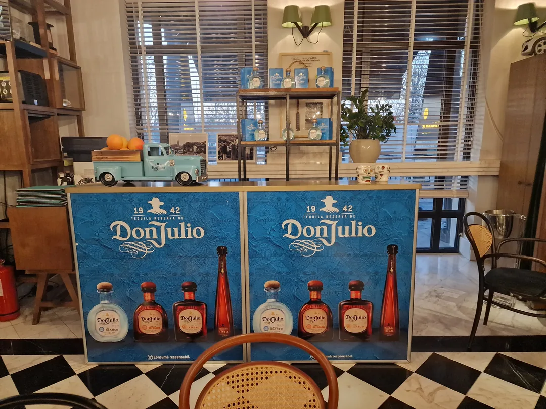 Bar tematic Don Julio pentru o degustare privată de tequila